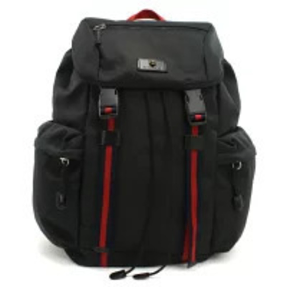 Gucci Backpack Rucksack Daybag Sherry Black Travel Bag Cool